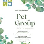 PESCM Pet Loss Group Flyer